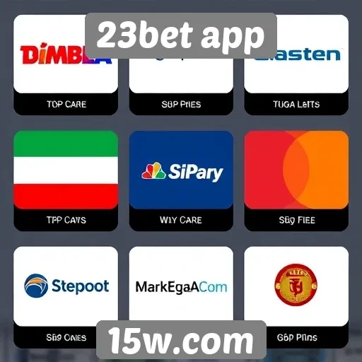 Métodos de pagamento disponíveis no 23bet app